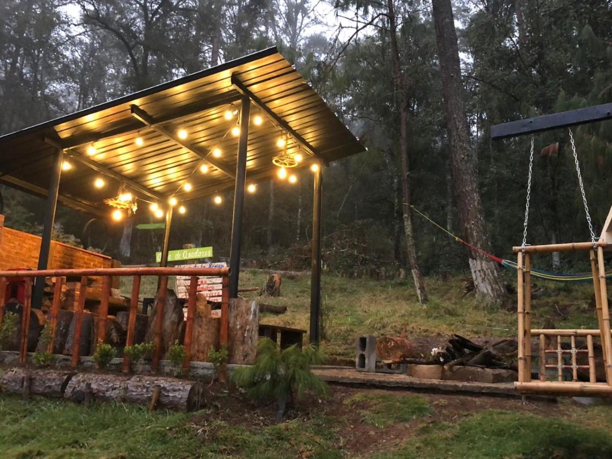 Cabana Romantica En El Bosque! Acaxochitlán Екстериор снимка